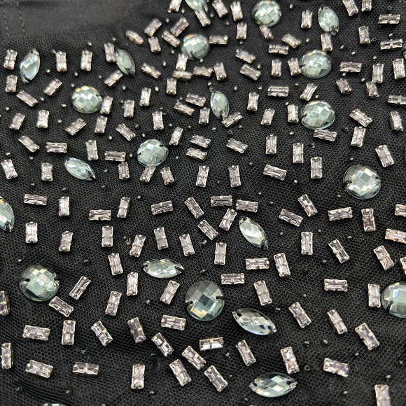 7 For All Mankind Fancy Black Rhinestone Pants Size 26 - Practically New! - Picture 6 of 6